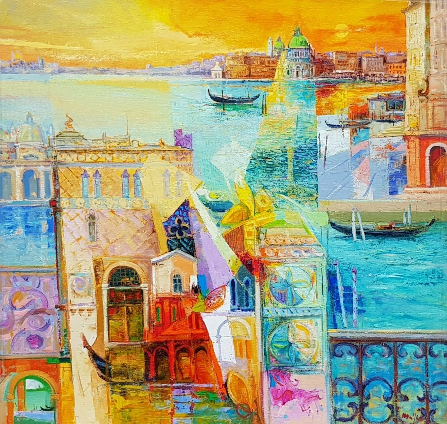 Mario Malfer Impressionen Venezia
