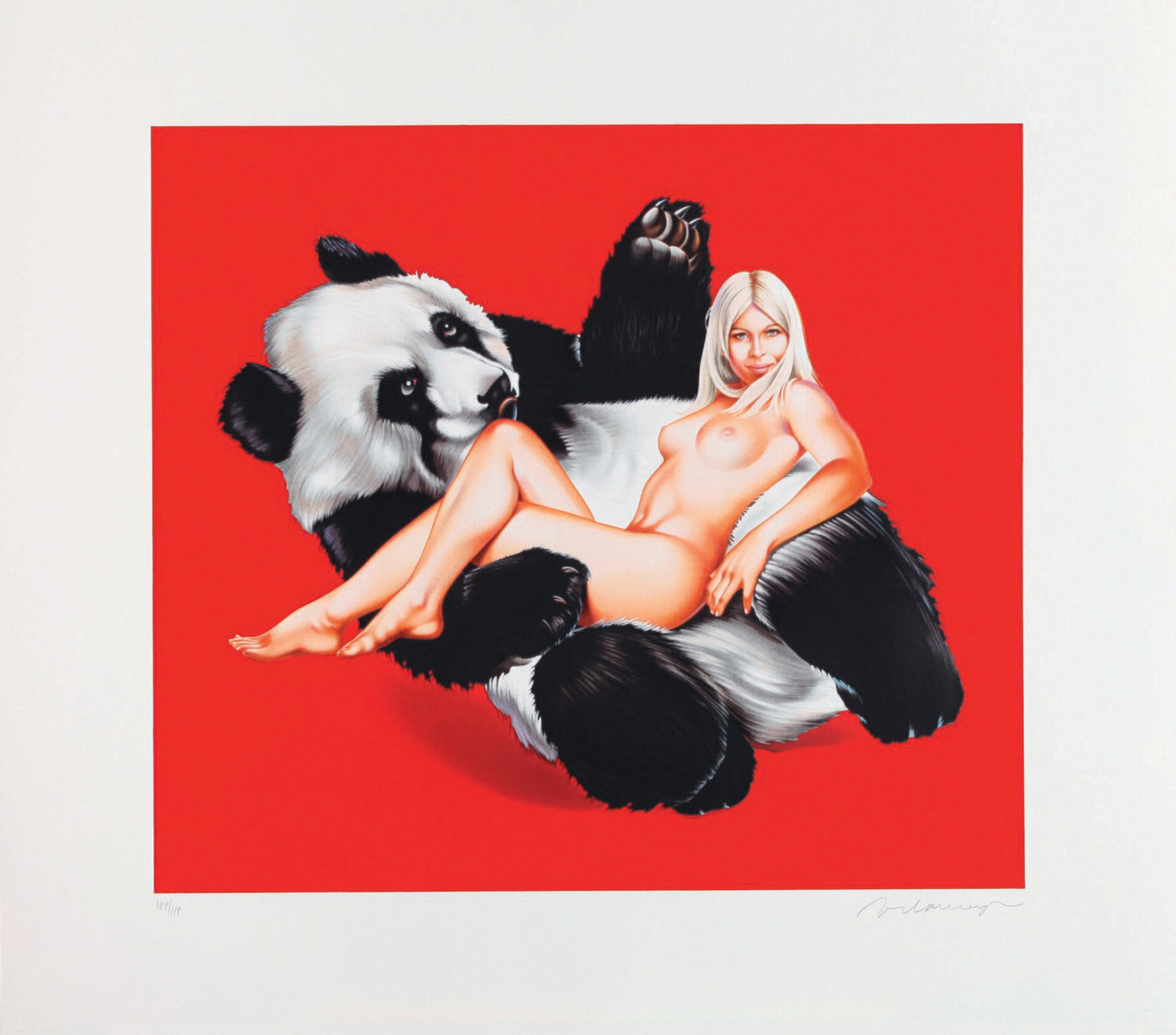 Mel Ramos  Giant Panda