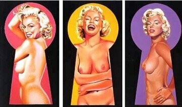 Mel Ramos Peek-a-boo Marilyn (Set)