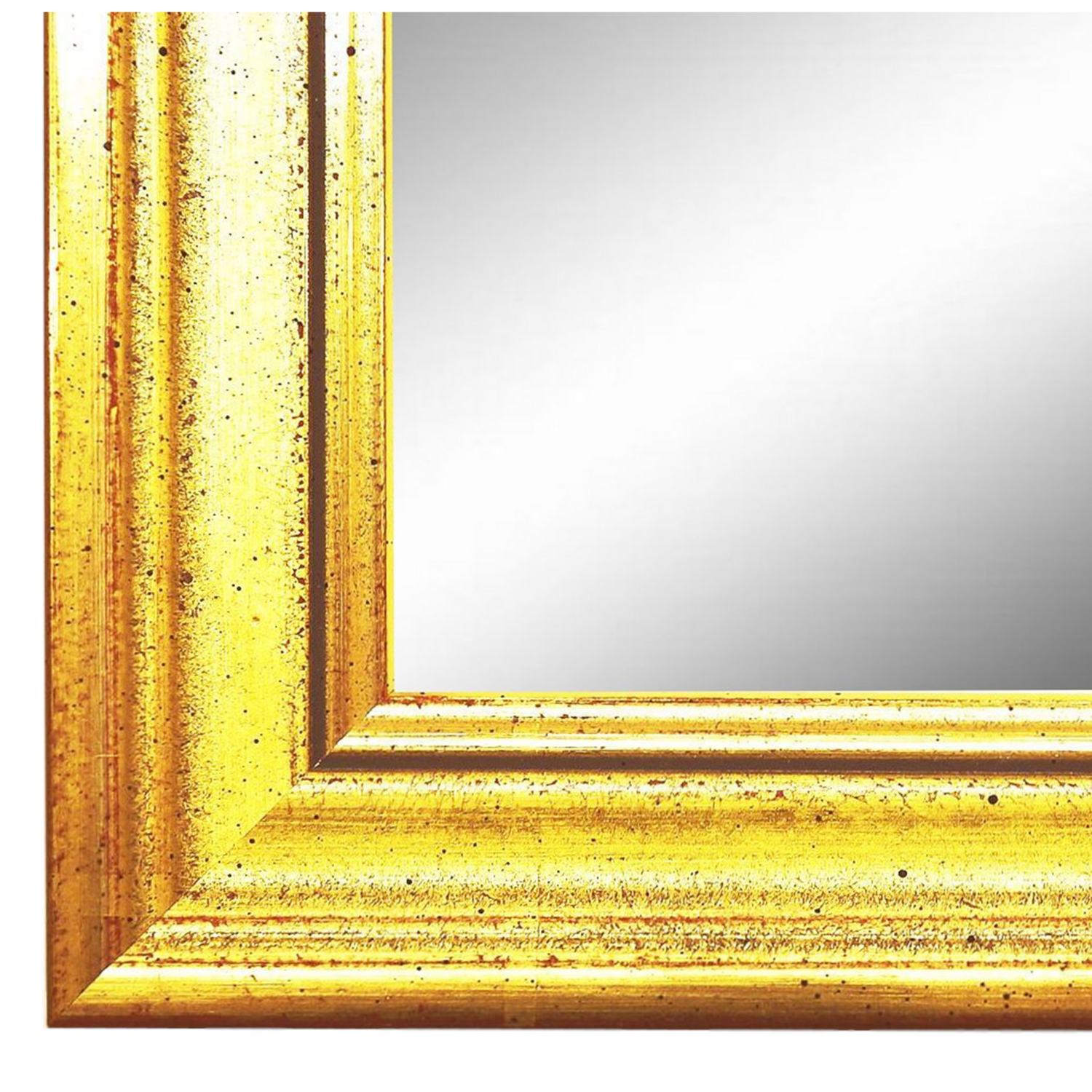 Wandspiegel Günzburg Echt-Gold 28x35 cm