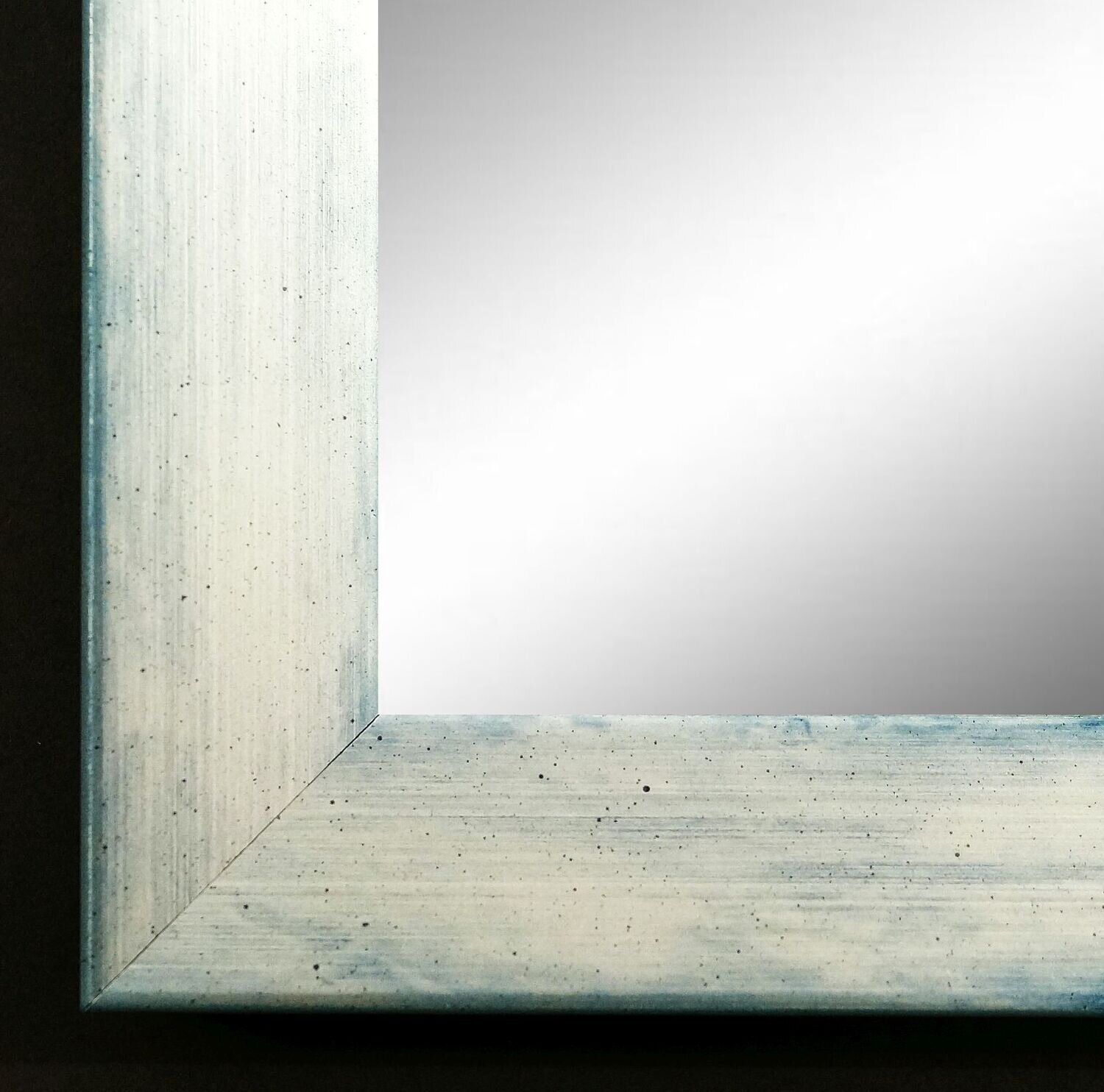 Wandspiegel Iphofen Silber Türkis 100x180 cm