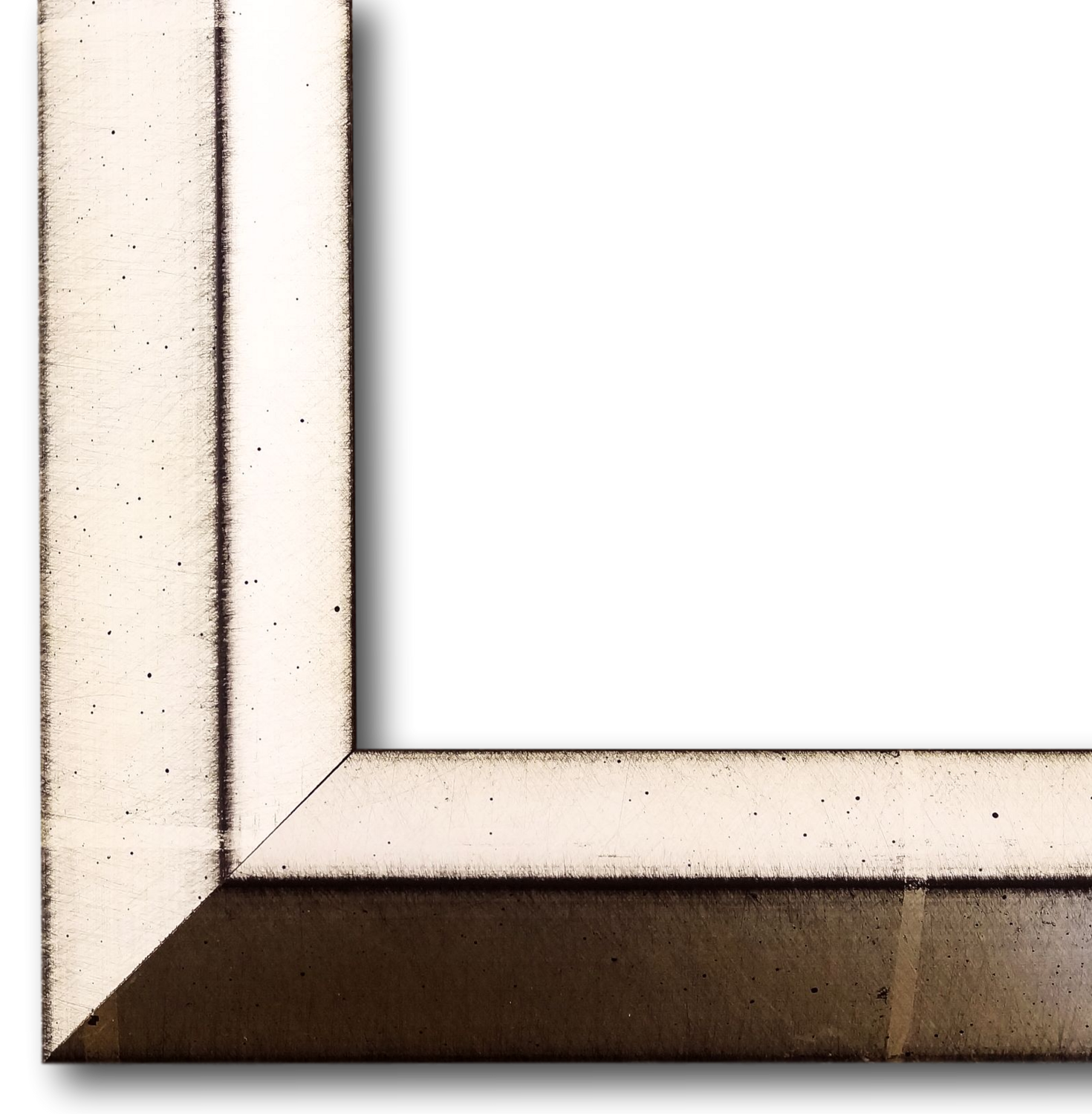 Wandspiegel Karlstadt Echt-Silber Schwarz 50x60 cm