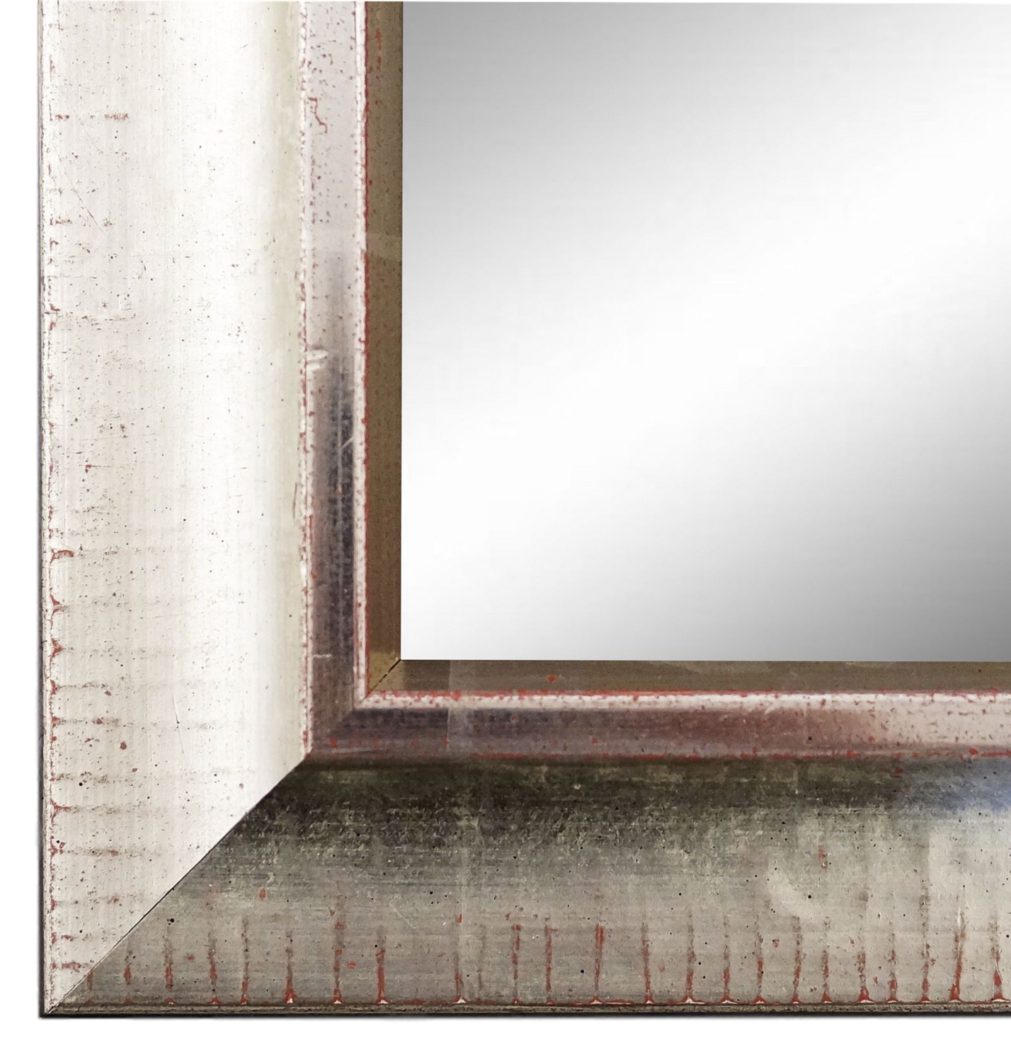 Wandspiegel Kronach Echt-Weissgold 100x160 cm
