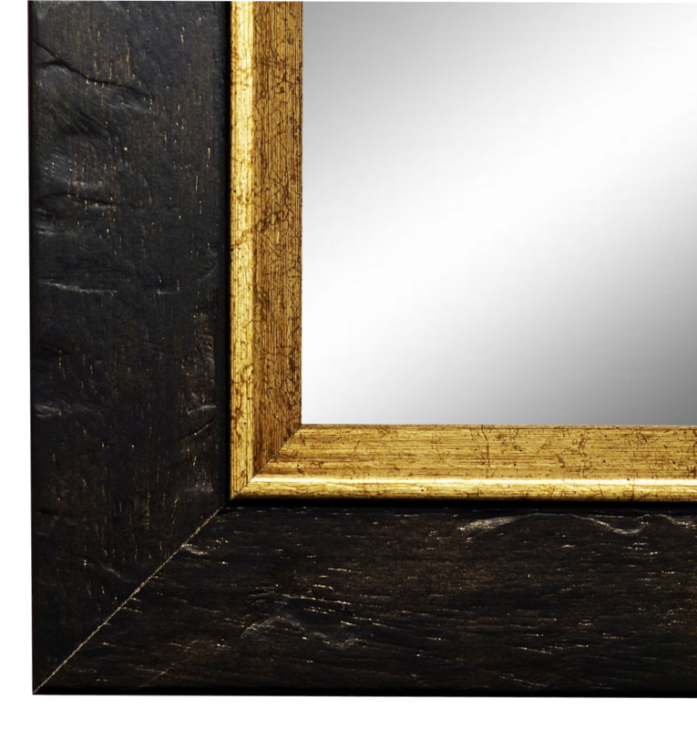 Wandspiegel Ludwigsstadt Braun Gold 100x140 cm Wandspiegel Ludwigsstadt Braun Gold 100x140 cm