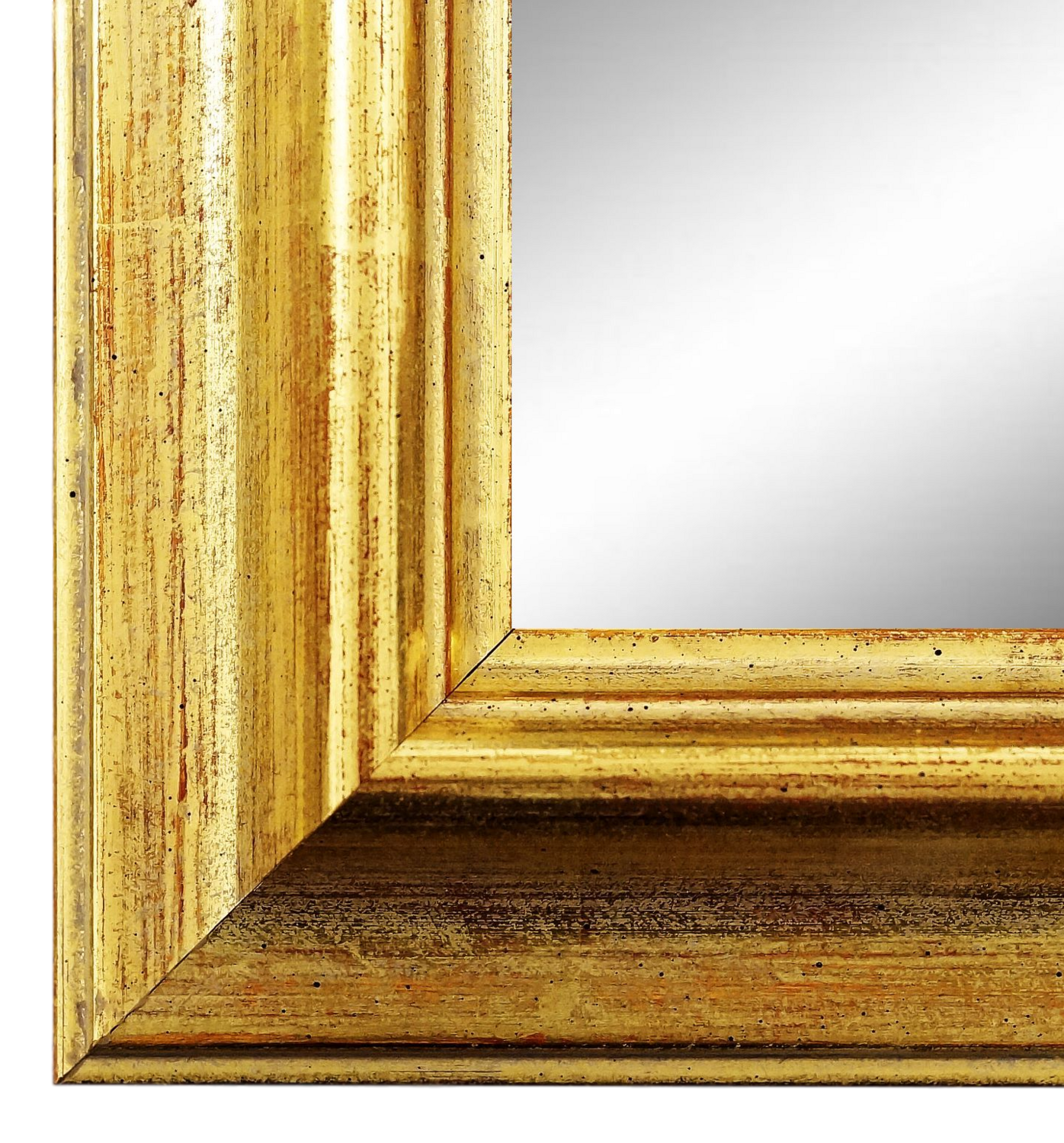 Wandspiegel Miesbach Echt-Gold 61x91,5 cm