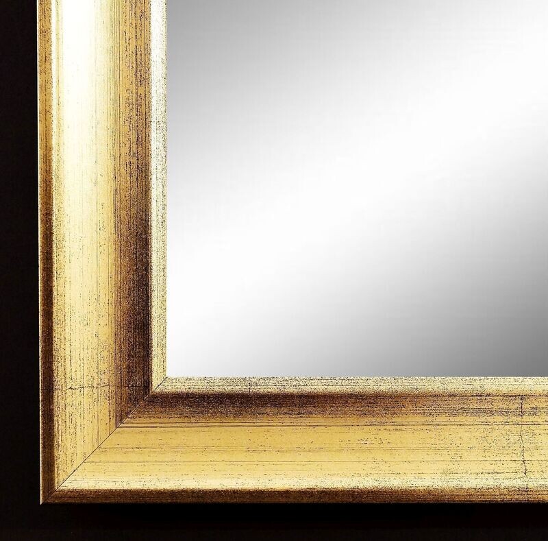 Wandspiegel Ingolstadt Gold 50x70 cm Wandspiegel Ingolstadt Gold 50x70 cm