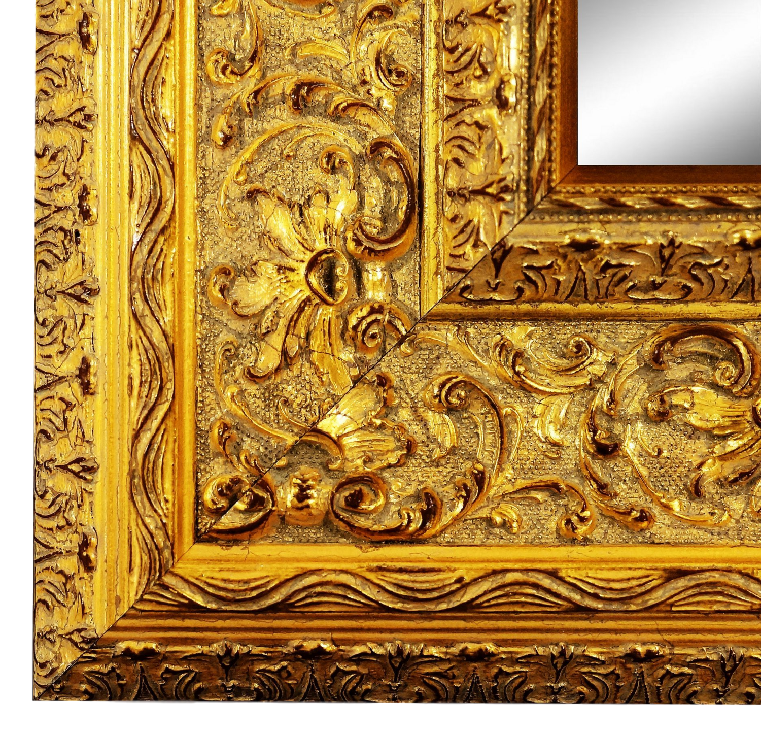 Wandspiegel Stadtsteinach Gold 50x100 cm