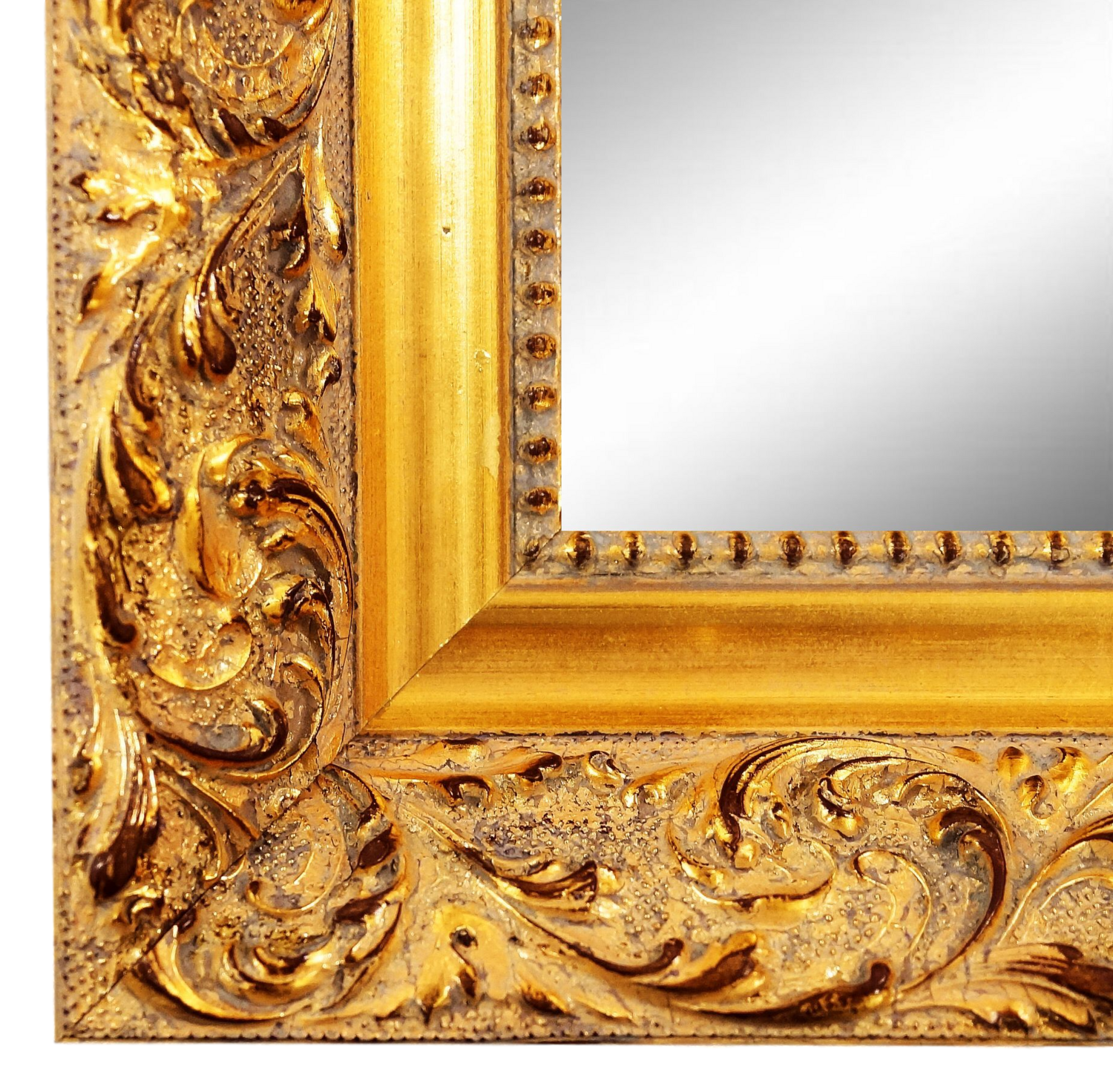 Wandspiegel Velburg Gold 50x100 cm
