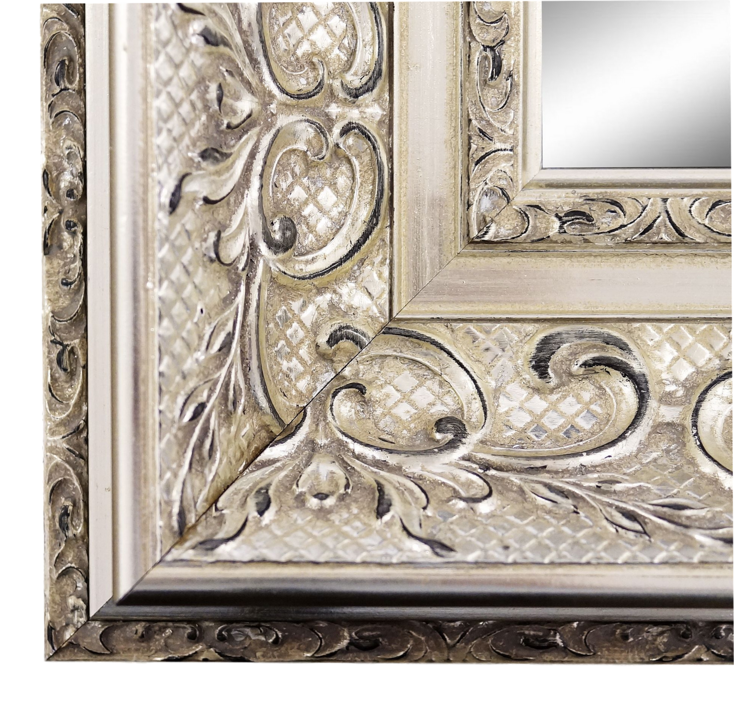 Wandspiegel Volkach Silber 50x100 cm