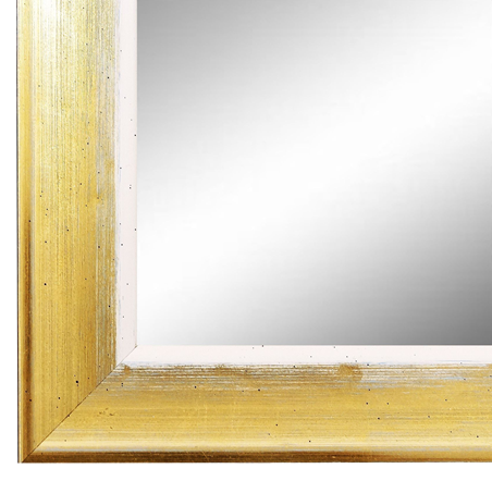 Wandspiegel Ingolstadt Gold Blau Weiss 60x80 cm Wandspiegel Ingolstadt Gold Blau Weiss 60x80 cm