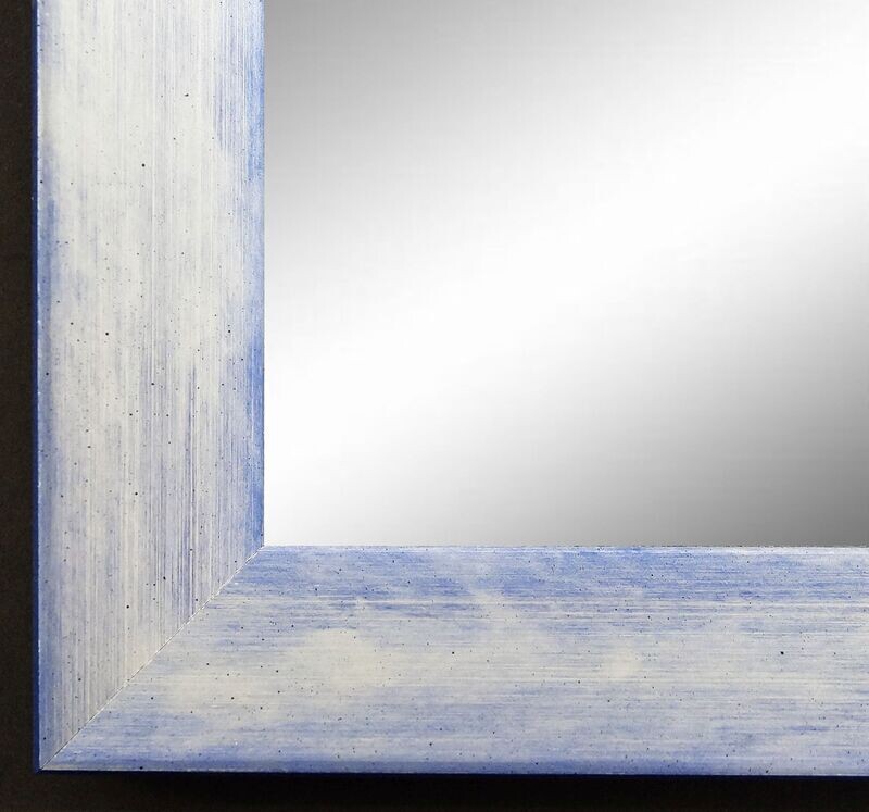 Wandspiegel Iphofen Silber Blau 100x180 cm Wandspiegel Iphofen Silber Blau 100x180 cm