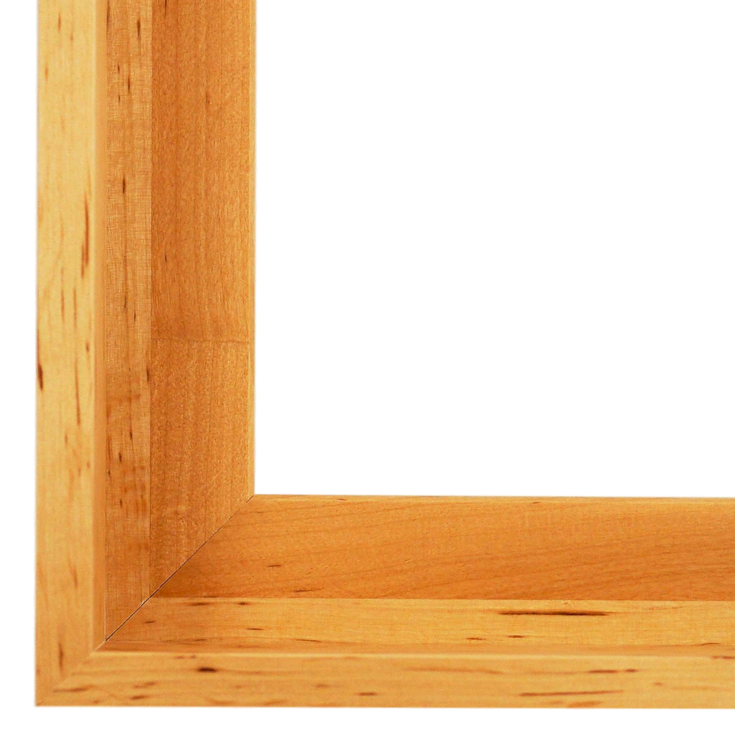 Schattenfugenrahmen Kitzingen Erle Natur-Braun 100x200 cm