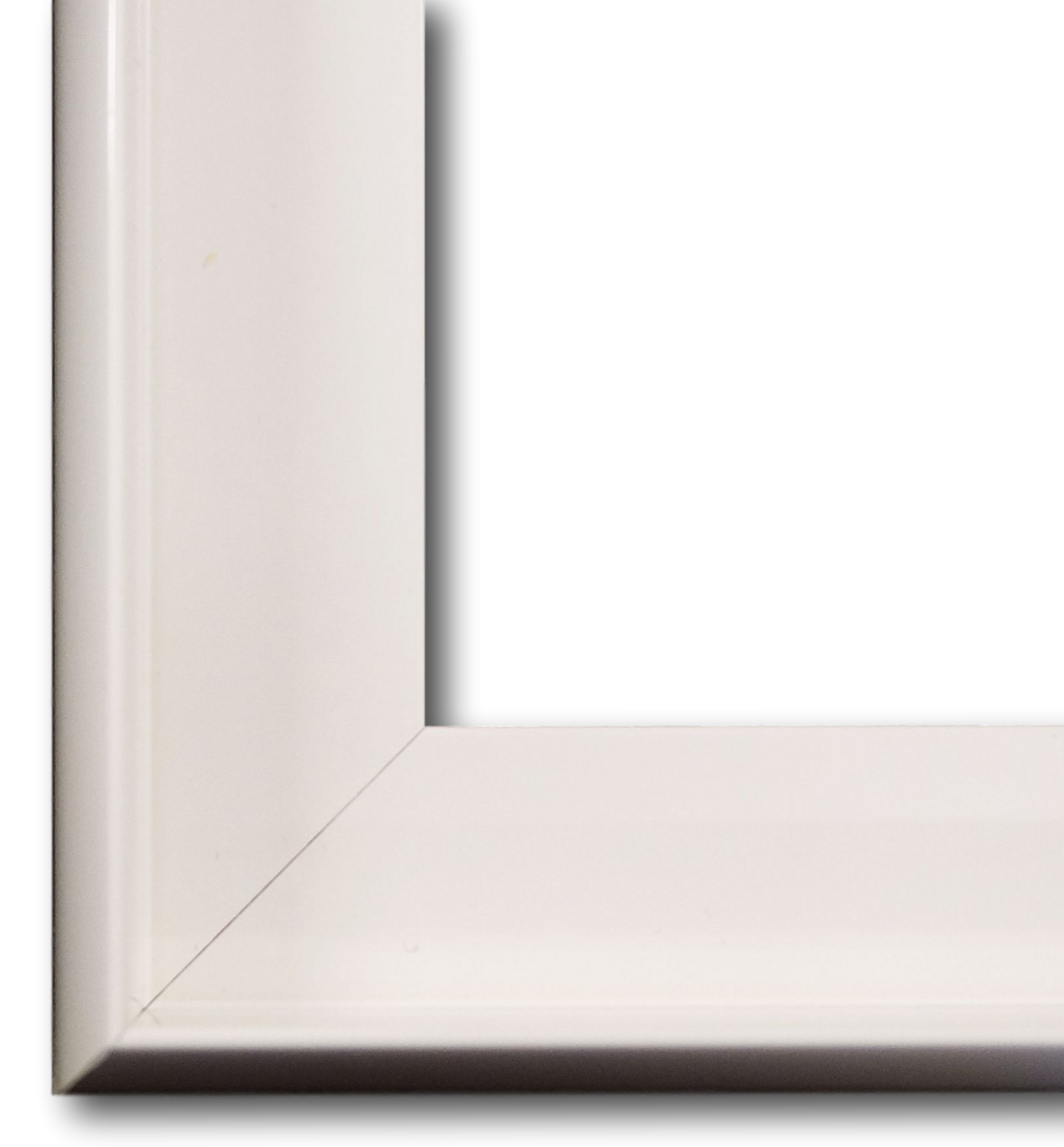 Schattenfugenrahmen K�nigsbrunn Weiss Lack 28x35 cm