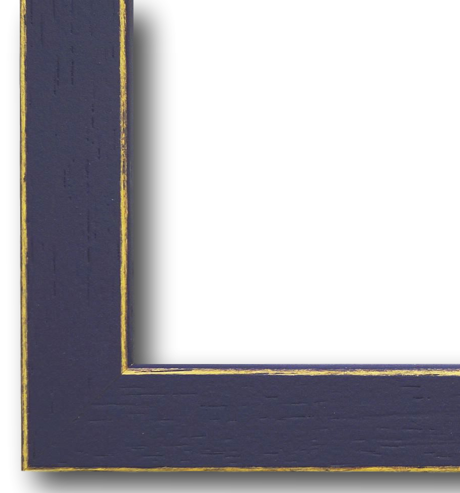 Bilderrahmen Bamberg Blau DIN A4 cm