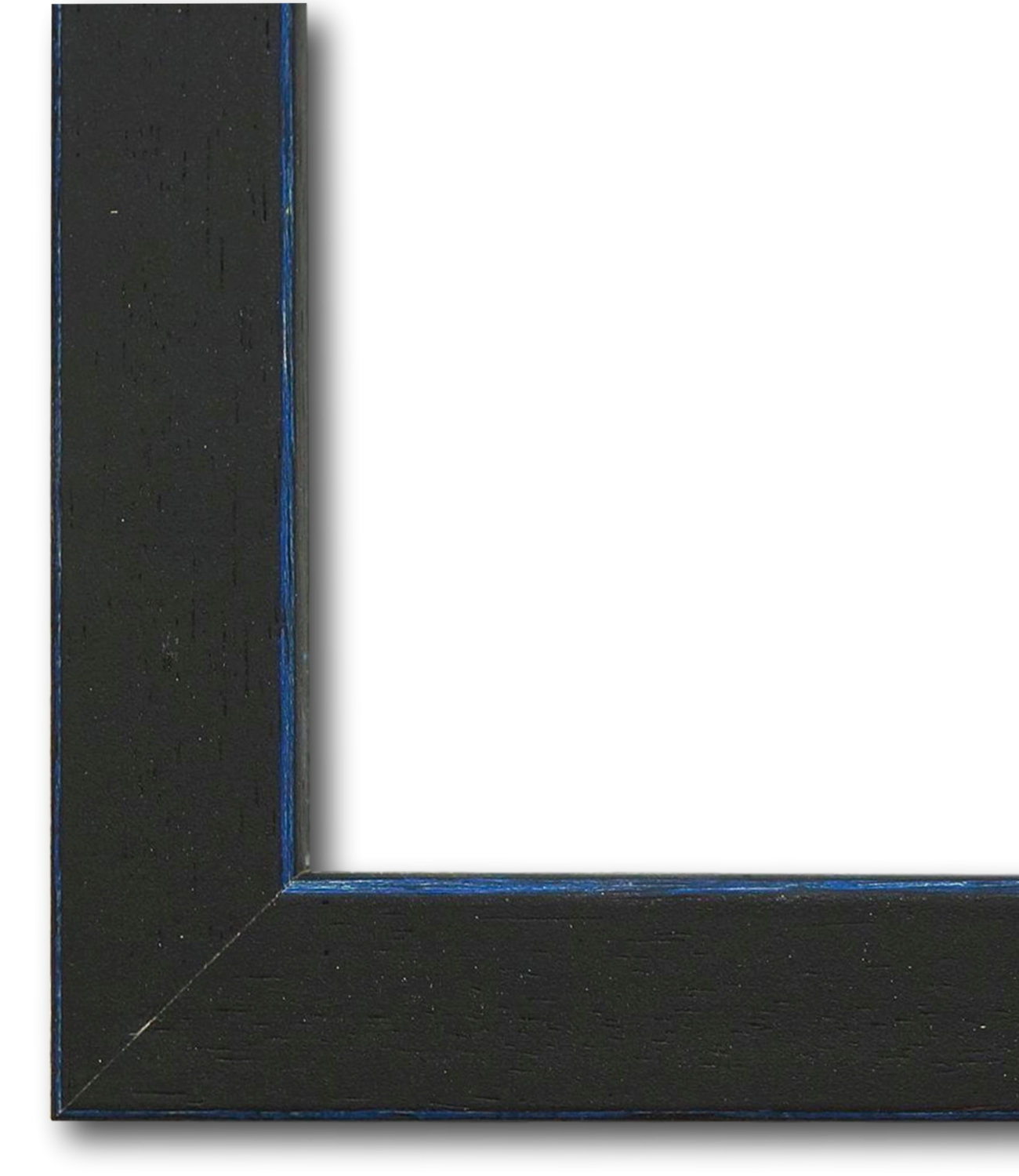 Bilderrahmen Bamberg Schwarz Blau 40x50 cm