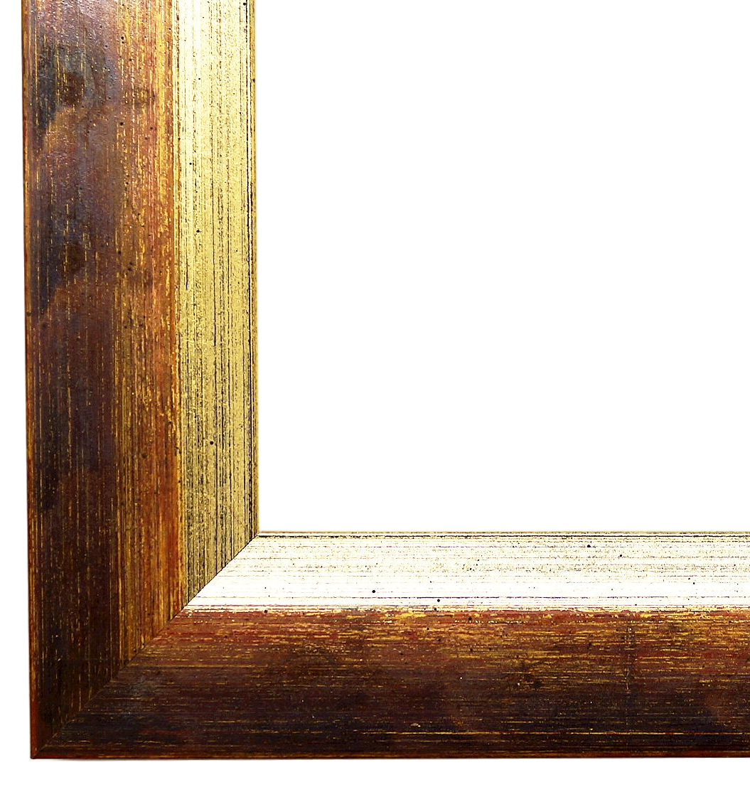 Bilderrahmen Hassfurt braun rot gold 50x100 cm