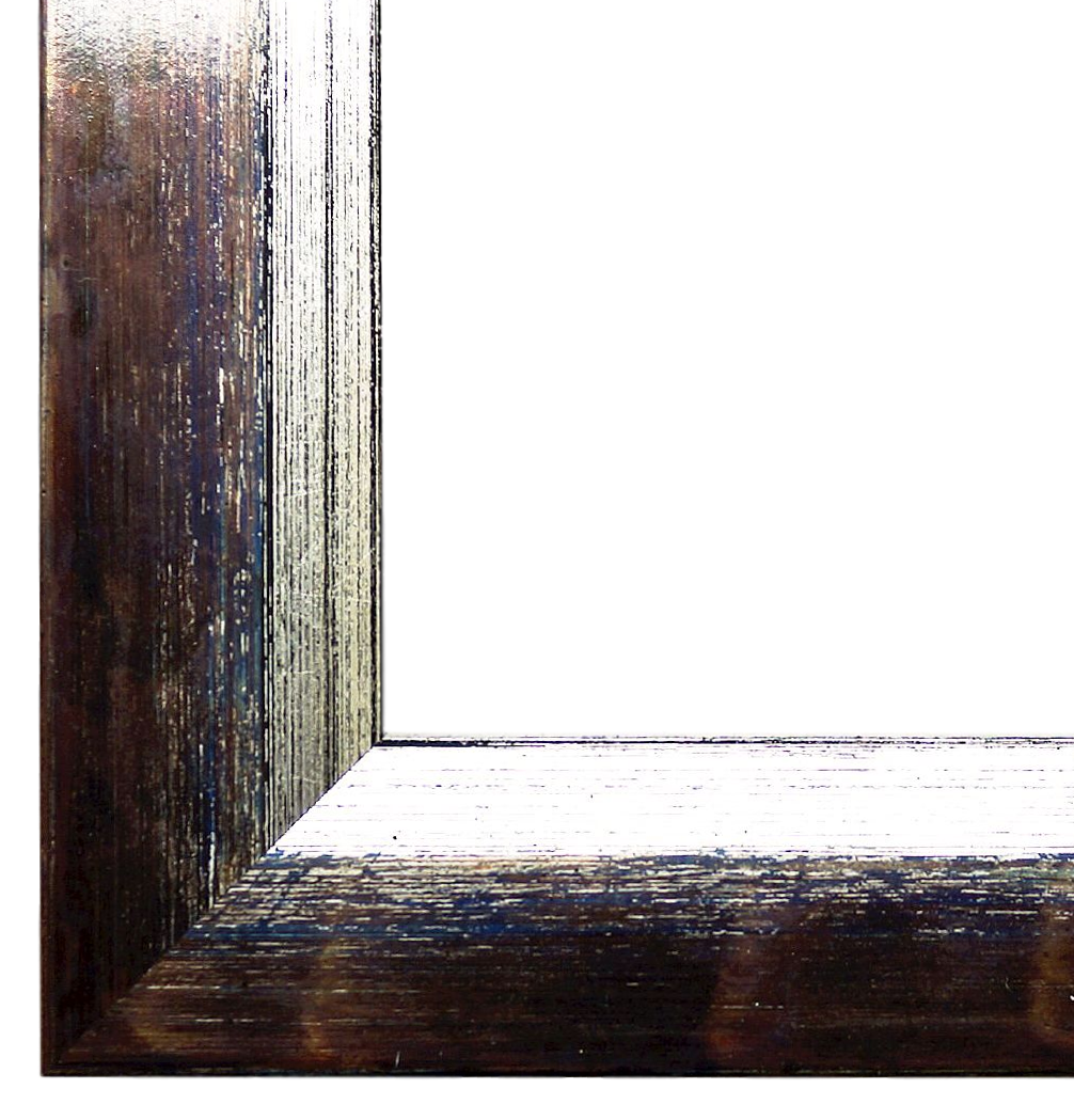Bilderrahmen Hassfurt braun blau silber 60x90 cm