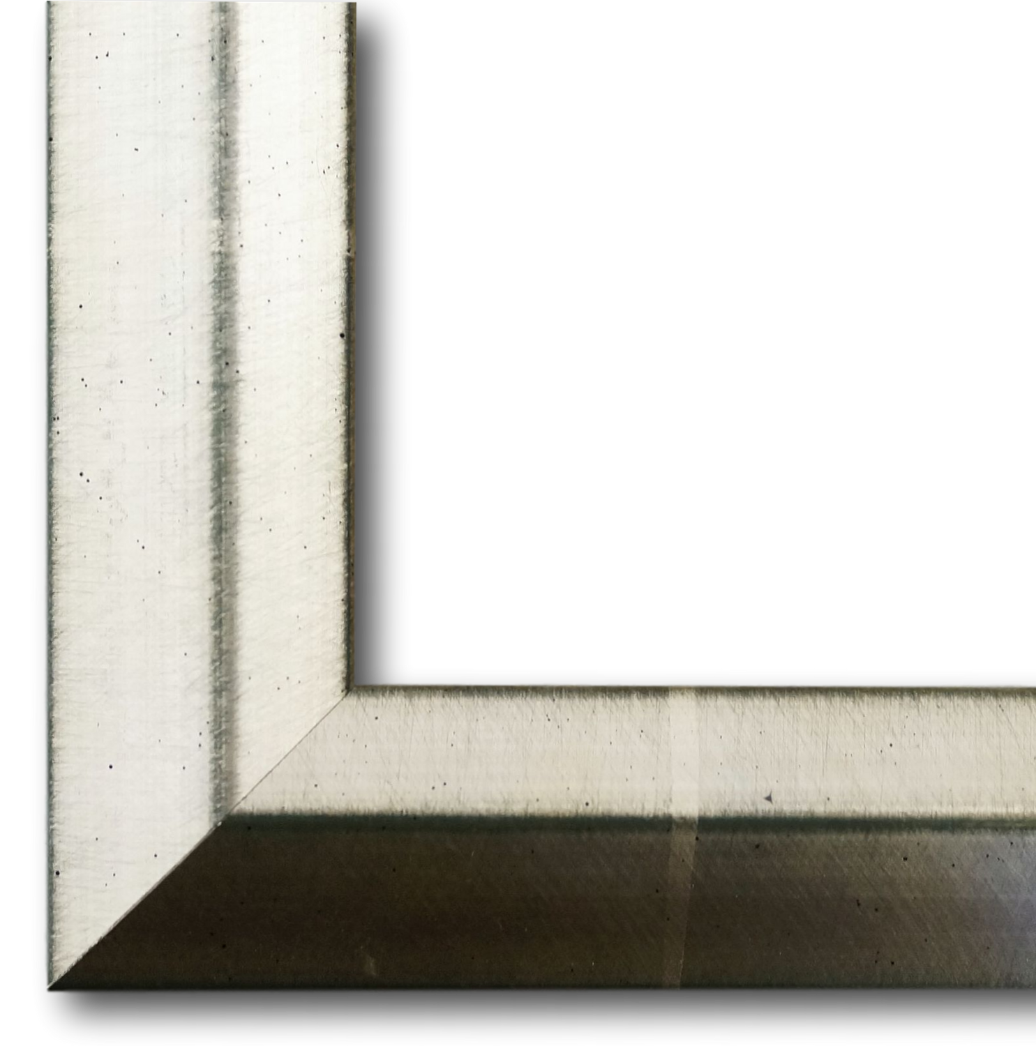 Bilderrahmen Karlstadt Echt-Silber Grün 50x100 cm