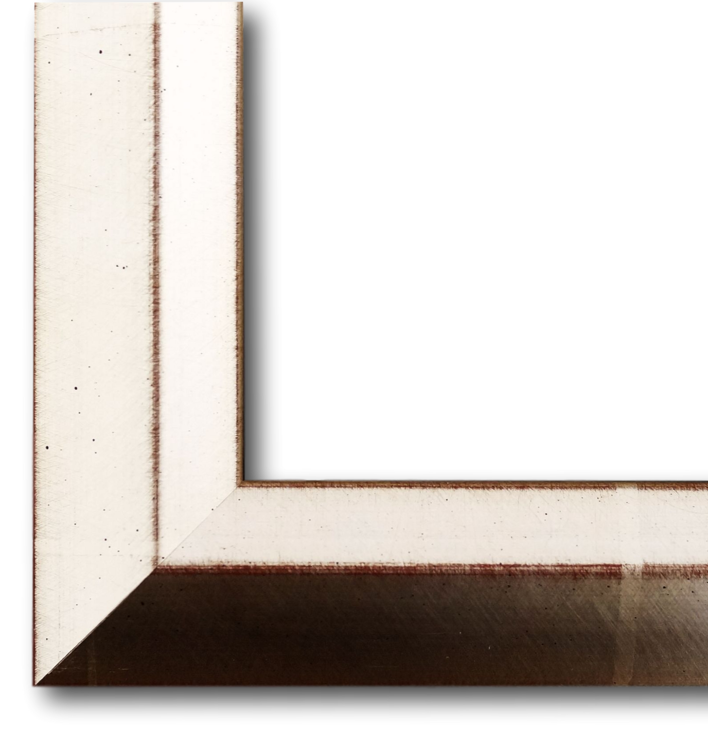 Bilderrahmen Karlstadt Echt-Silber Rot 61x91,5 cm