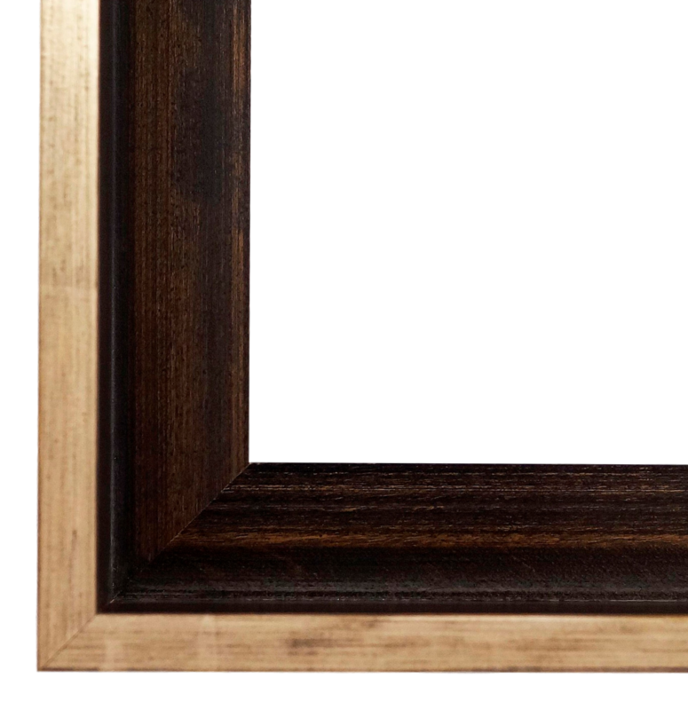 Schattenfugenrahmen Kempten Echt-Platin Dunkel-Braun 50x50 cm Schattenfugenrahmen Kempten Echt-Platin Dunkel-Braun 50x50 cm