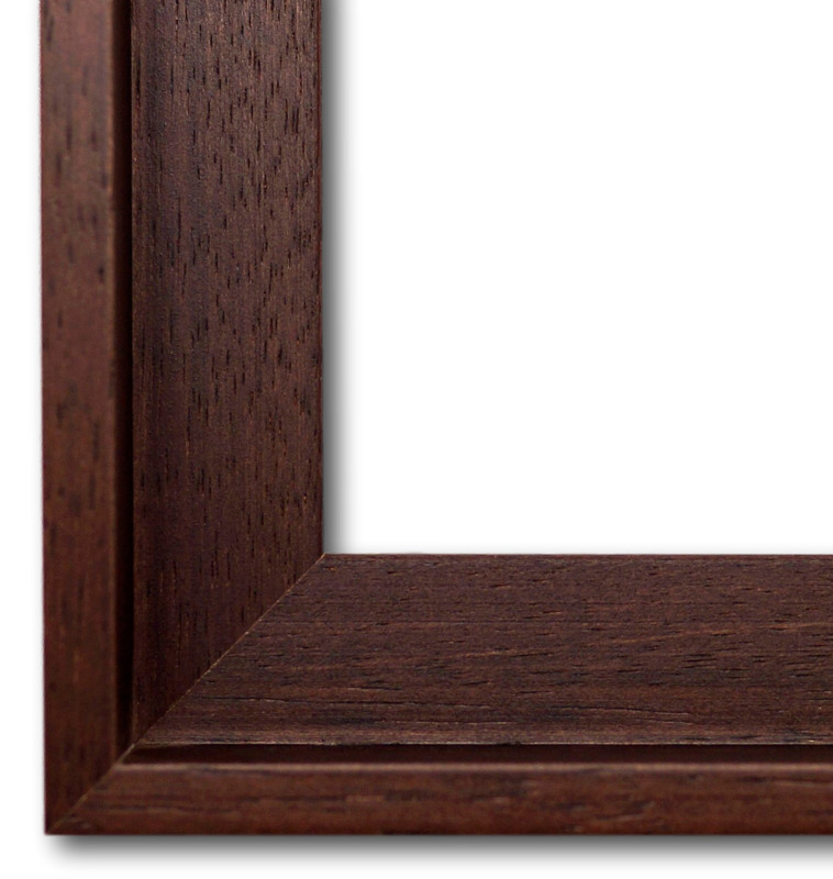 Schattenfugenrahmen Kitzingen Dunkel-Braun 60x80 cm Schattenfugenrahmen Kitzingen Dunkel-Braun 60x80 cm