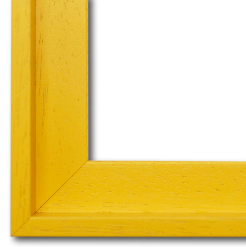 Schattenfugenrahmen Kitzingen Gelb 28x35 cm Schattenfugenrahmen Kitzingen Gelb 28x35 cm