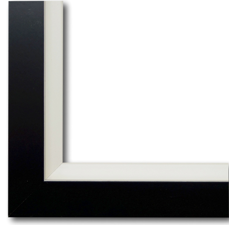 Bilderrahmen Herzogenaurach Schwarz Weiss DIN A0 cm