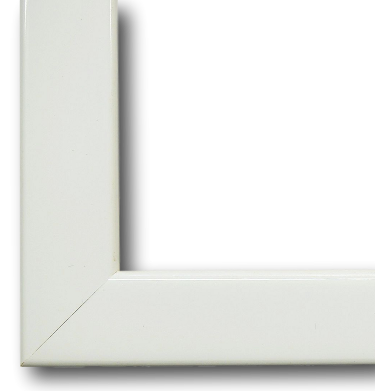 Bilderrahmen Bamberg weiss lack DIN A3 cm