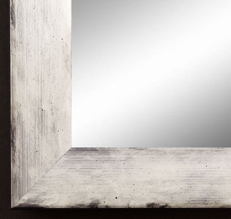 Wandspiegel Iphofen Silber Schwarz 50x70 cm Wandspiegel Iphofen Silber Schwarz 50x70 cm