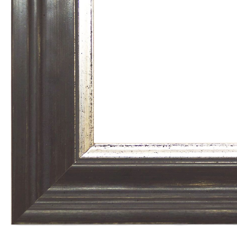 Bilderrahmen Günzburg Schwarz Echt-Silber DIN A5 cm Bilderrahmen Günzburg Schwarz Echt-Silber DIN A5 cm