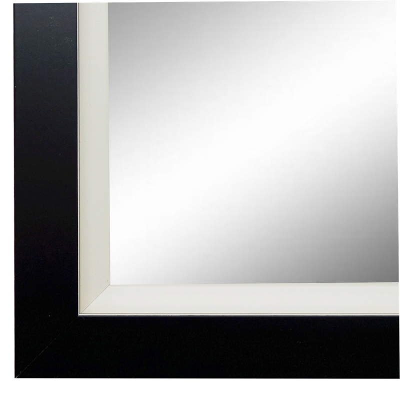 Wandspiegel Herzogenaurach Schwarz Weiss 100x200 cm Wandspiegel Herzogenaurach Schwarz Weiss 100x200 cm