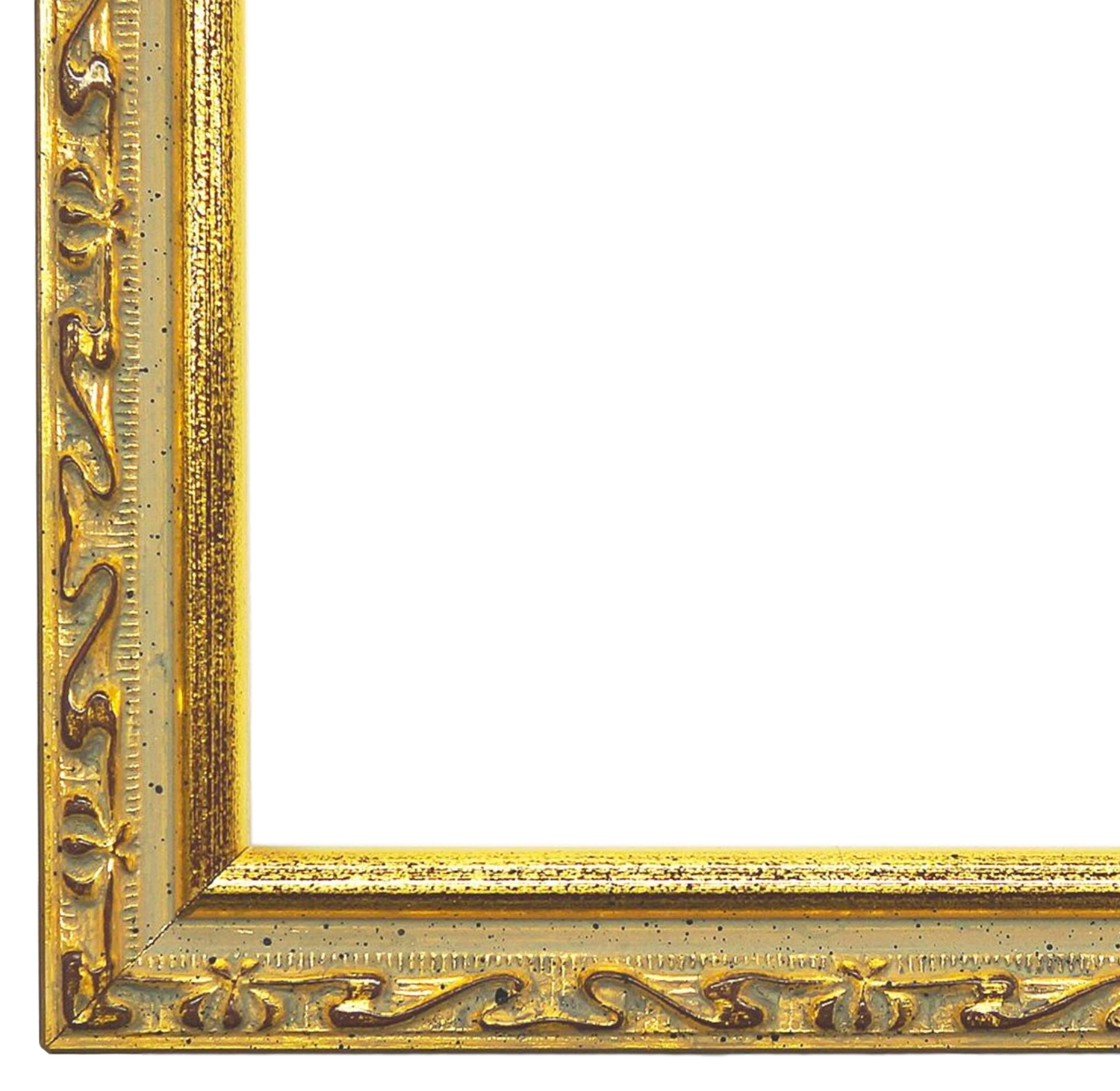 Bilderrahmen Aschaffenburg gold verziert 40x50 cm