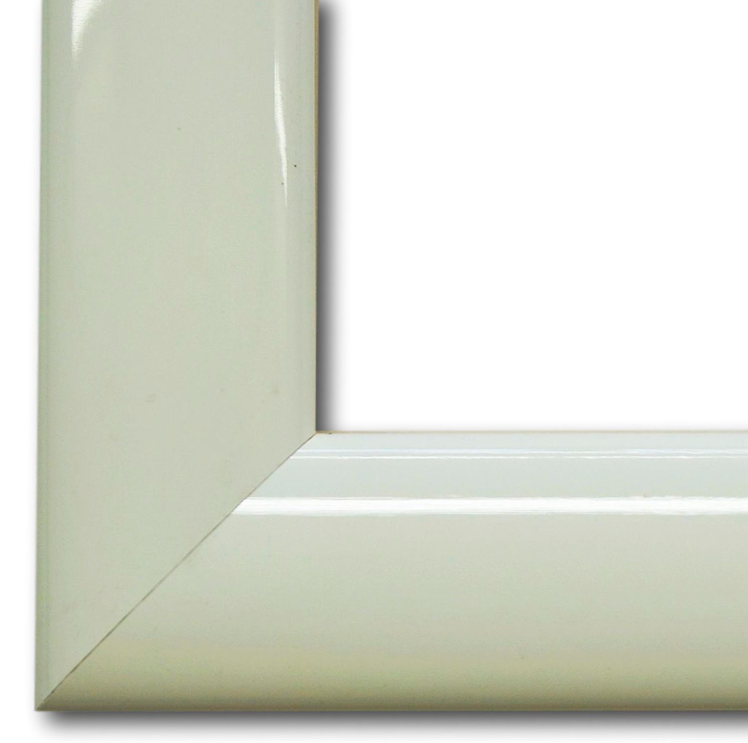 Bilderrahmen Augsburg weiÃŸ lack 61x91,5 cm