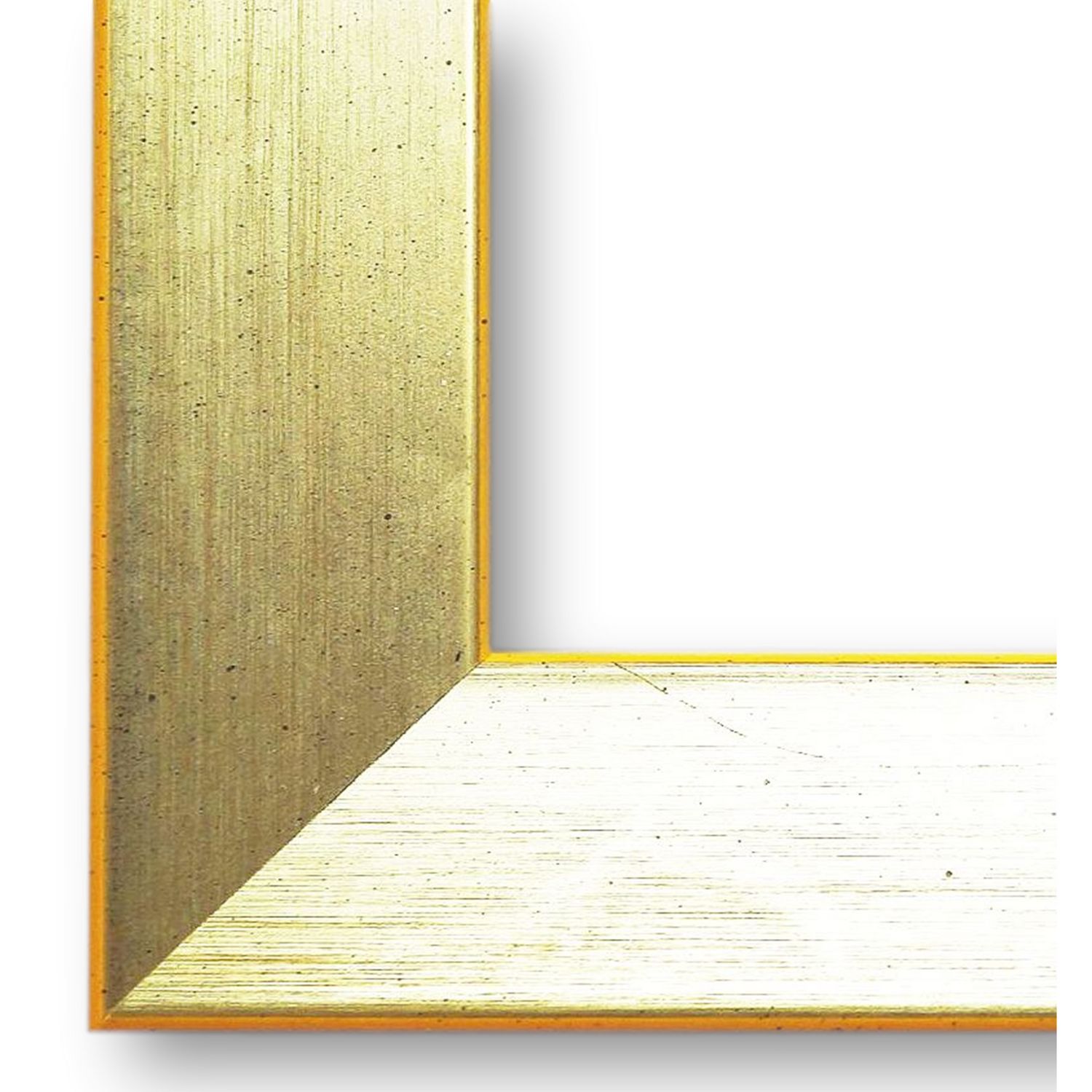 Bilderrahmen Füssen silber gelb 50x70 cm