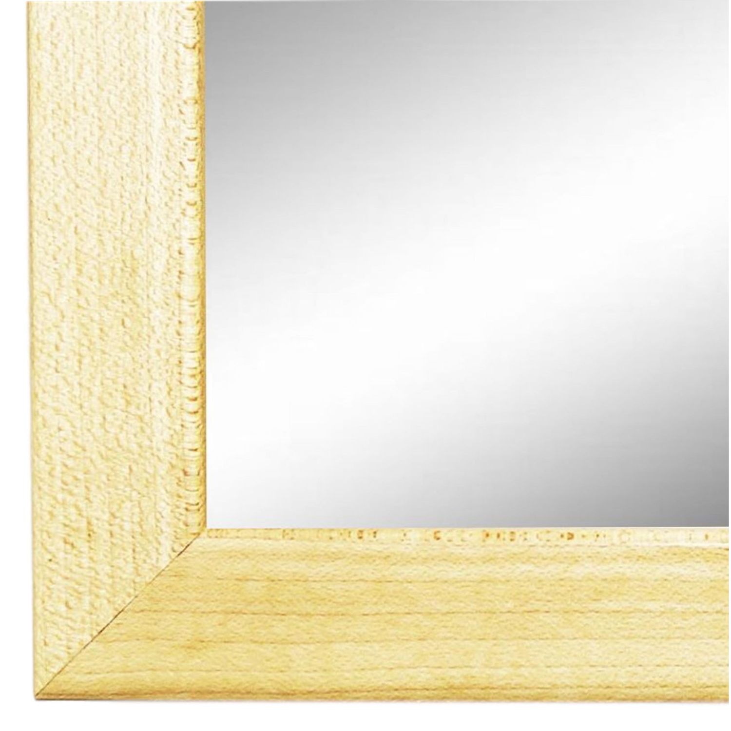 Wandspiegel Erlangen Braun Ahorn 100x160 cm