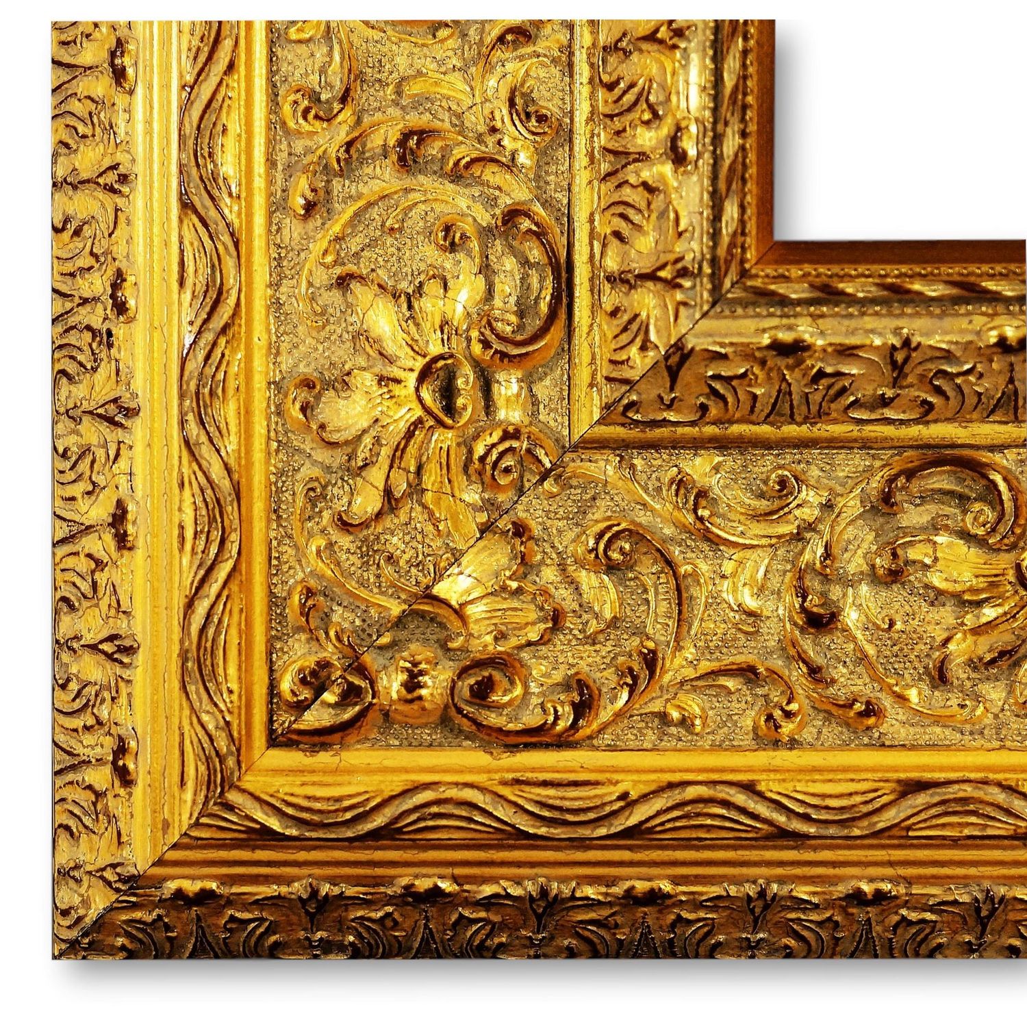 Bilderrahmen Stadtsteinach Gold 80x120 cm