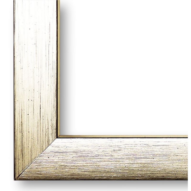 Wandspiegel Erlangen Silber Schwarz 60x80 cm Wandspiegel Erlangen Silber Schwarz 60x80 cm