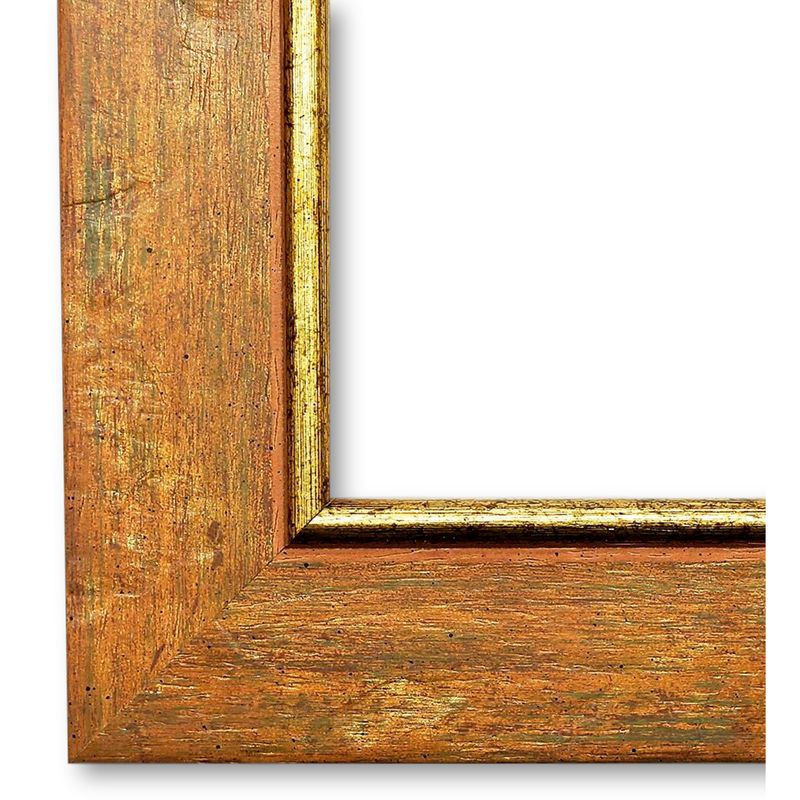 Wandspiegel Hallstadt braun gold 40x50 cm Wandspiegel Hallstadt braun gold 40x50 cm