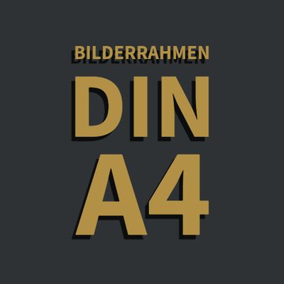 Bilderrahmen DIN A4