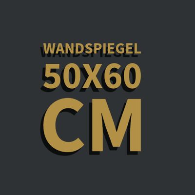 Wandspiegel 50x60 cm