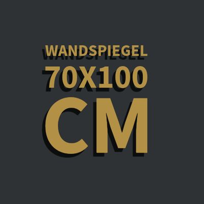 Wandspiegel 70x100 cm