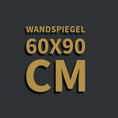 Wandspiegel 60x90 cm