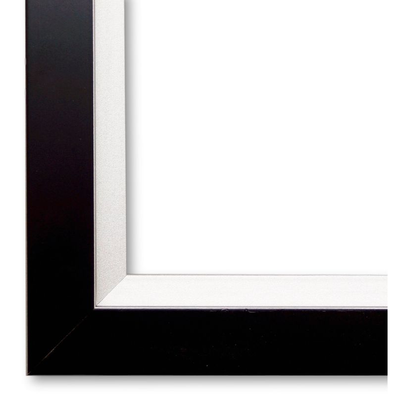 Wandspiegel Herzogenaurach Schwarz Silber 100x120 cm Wandspiegel Herzogenaurach Schwarz Silber 100x120 cm