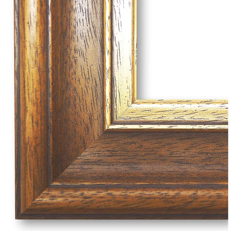 Wandspiegel Fürth Braun Gold 50x70 cm