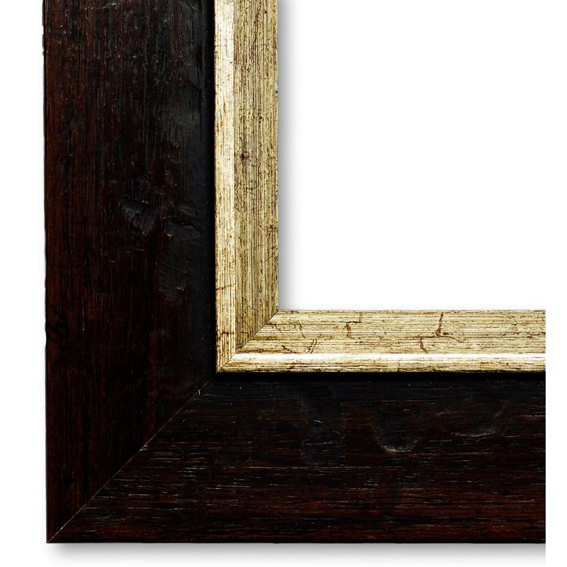 Wandspiegel Ludwigsstadt Braun Silber 50x100 cm