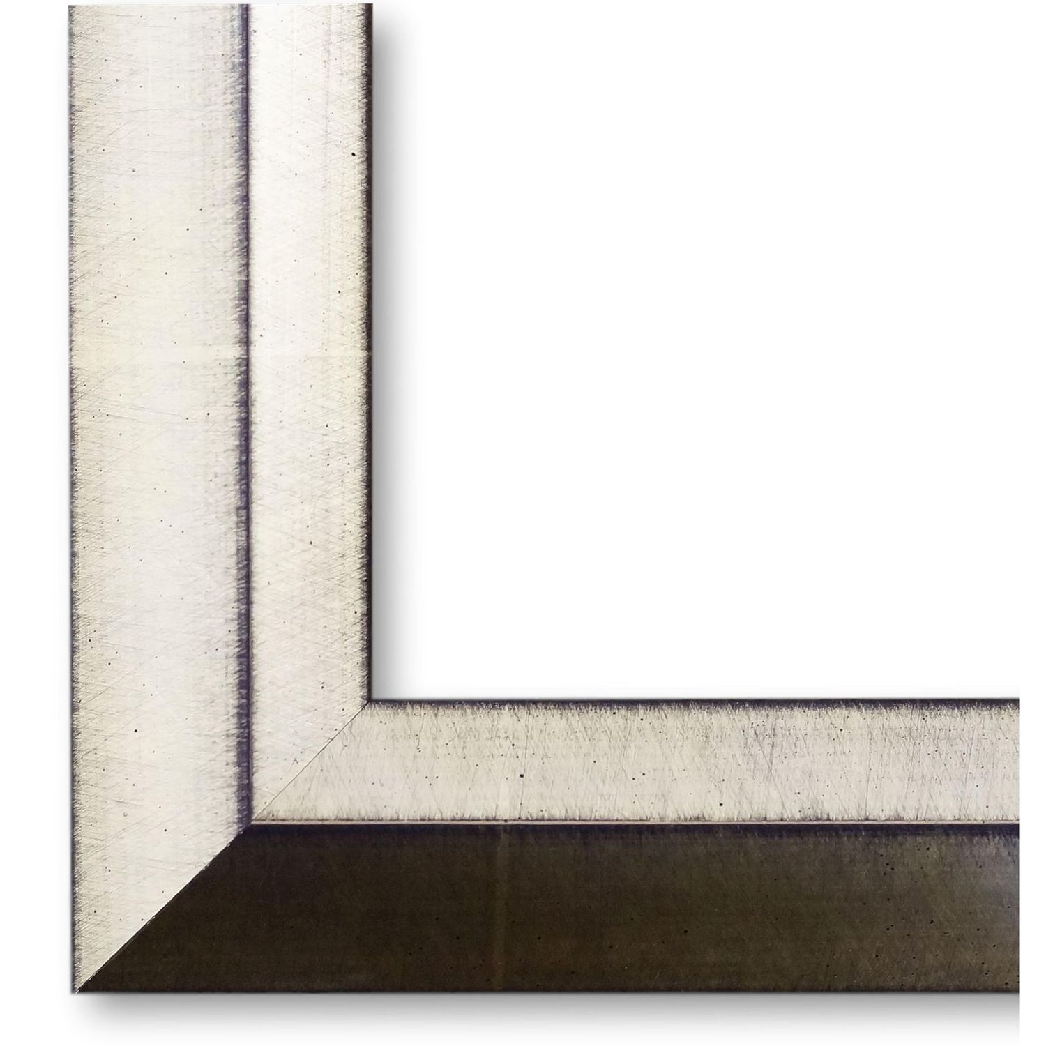 Wandspiegel Karlstadt Echt-Silber Blau 100x140 cm
