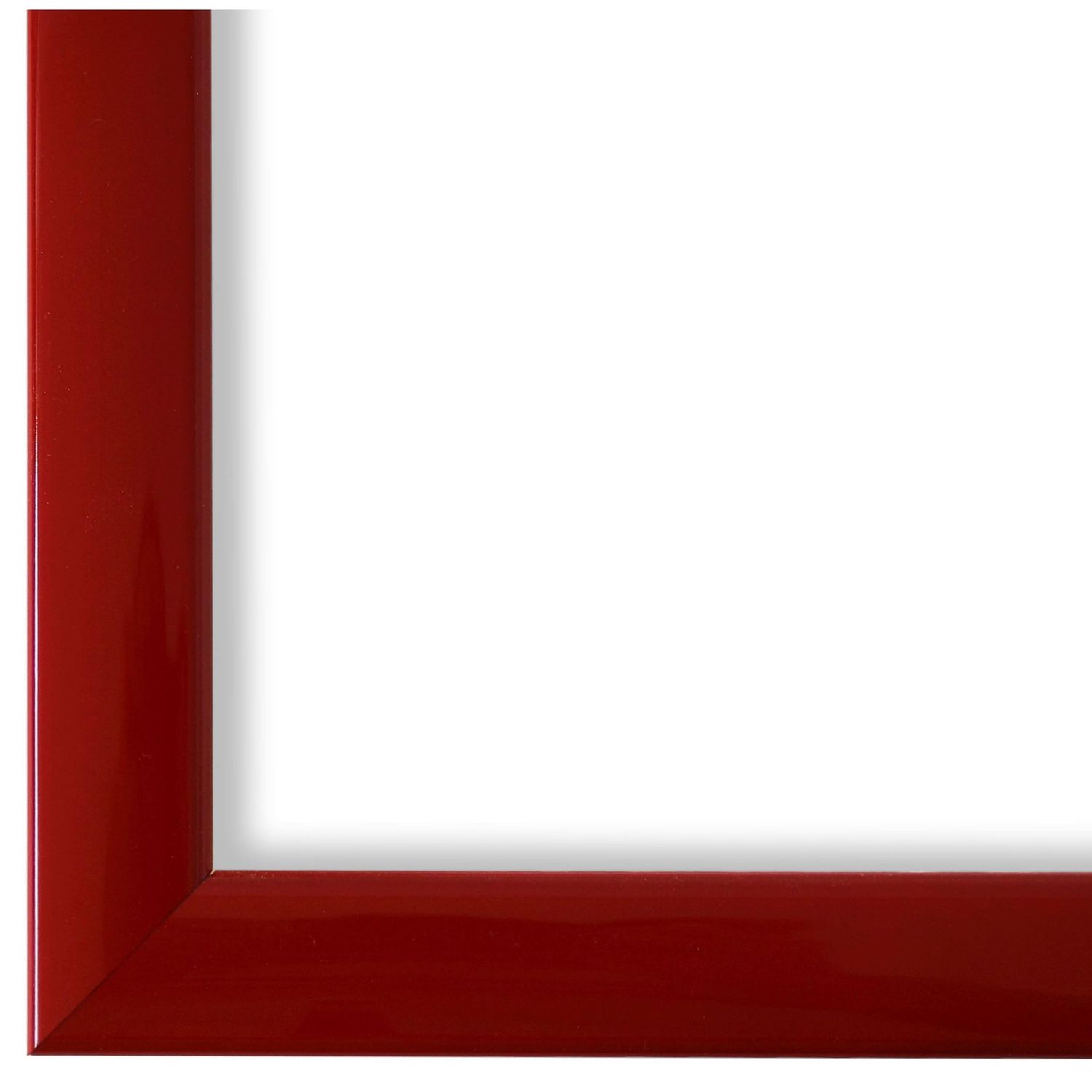 Bilderrahmen Würzburg Rot Lack 50x70 cm