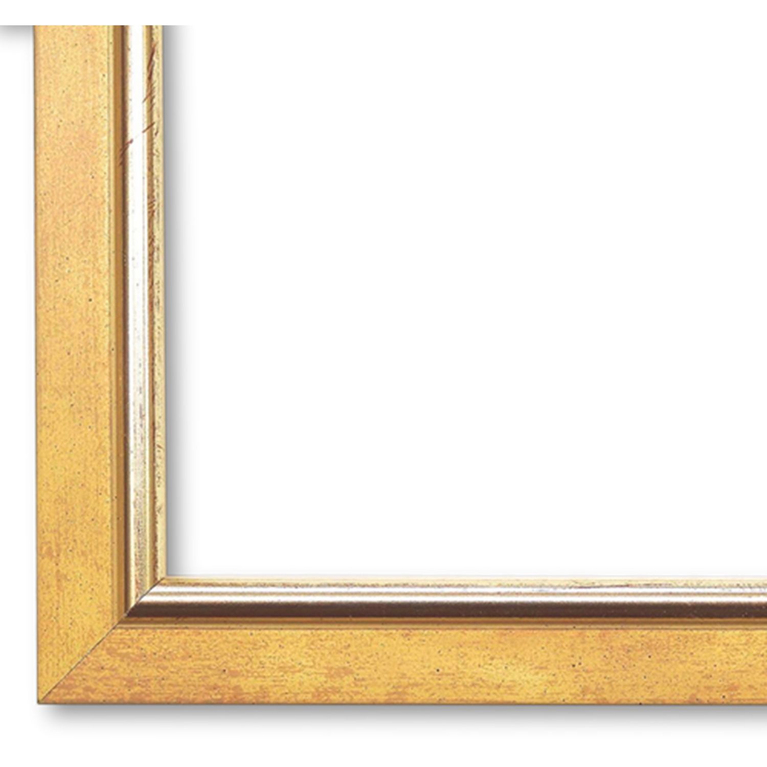 Bilderrahmen Aschaffenburg beige braun silber 28x35 cm