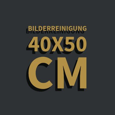 Gemäldereinigung 40x50 cm