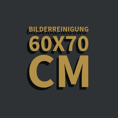 Gemäldereinigung 60x70 cm